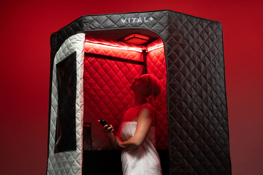 Infrared chromotherapy sauna